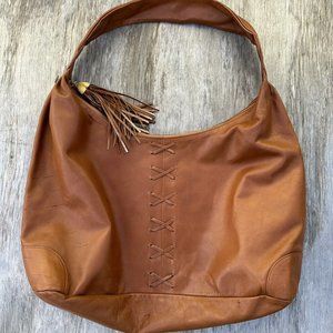 Fendi Y2K Hobo Bag Natural Calf Leather Made In Italy